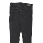 LEVI'S 311 Womens Slim Black Denim Medium W30 L26 Slim Fit Zip Jeans