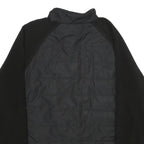 NEW BALANCE Womens Black Zip Jacket XL Polyester Plain Lightweight Sportswear