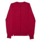 WHITE STUFF Womens Jumper Red Tight Knit Wool UK 6