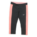 NIKE Mens Shorts Black & Salmon XS W26 Polyester Sports Running Gym Training
