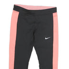 NIKE Mens Shorts Black & Salmon XS W26 Polyester Sports Running Gym Training
