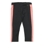 NIKE Mens Shorts Black & Salmon XS W26 Polyester Sports Running Gym Training