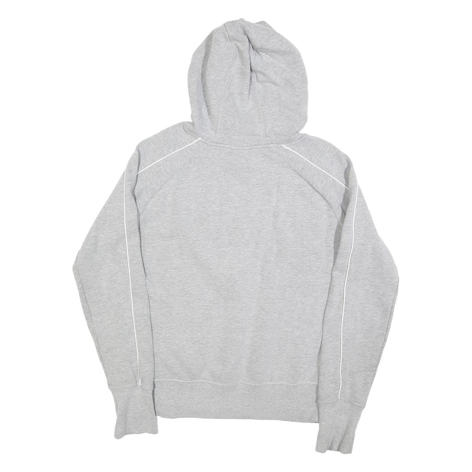 ELLESSEe Womens Grey Logo Pullover M Hoodie Cotton Blend Casual