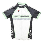 PACTIMO Mens Black & White Credo Race Team T-Shirt S Short Sleeve Crew Neck