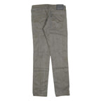 LEVI'S 511 Slim Mens Jeans Grey Slim Skinny Denim Medium W32 L34 Stretch Zip