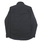 WRANGLER Mens Black Shirt S Cotton Long Sleeve Workwear Casual