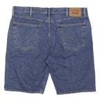 LEVI'S Mens Denim Blue Straight Fit 2XL W38 Shorts Cotton Blend Classic