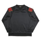 CLOCKHOUSE Mens Black Crew Neck L Sweatshirt Polyester Blend Sporty Casual