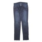 GUESS Womens Jeans Blue Slim Skinny Denim Medium W30 L32 Stylish Zip Closure