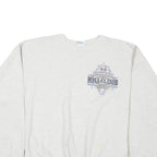Mens Cream Hillclimb Graphic Pullover Crew Neck L Cotton Blend Jersey Motocross