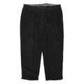 LAUREN RALPH LAUREN Mens Black Relaxed Straight Trousers W38 L28 Cotton Blend