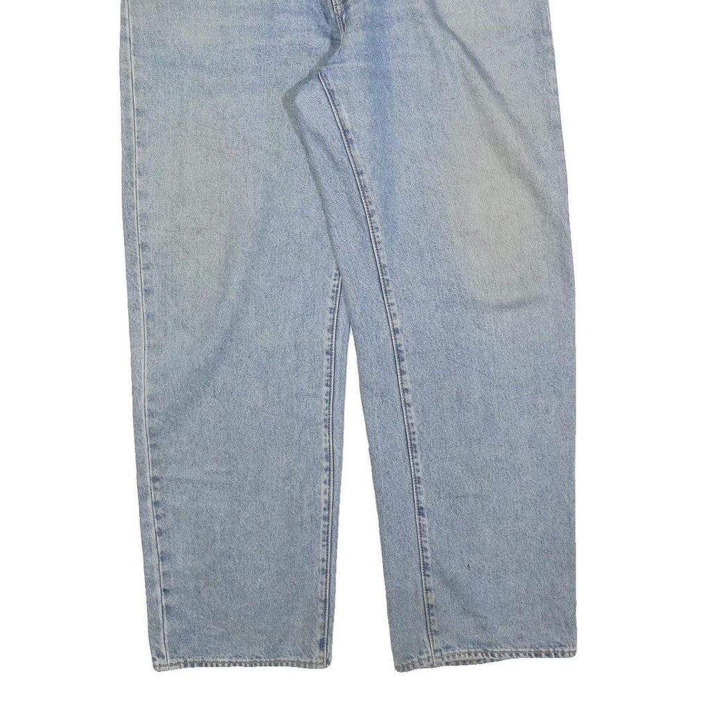 LEVI'S Mens Jeans Blue Loose Straight Denim Medium W40 L32 Classic Vintage Zip