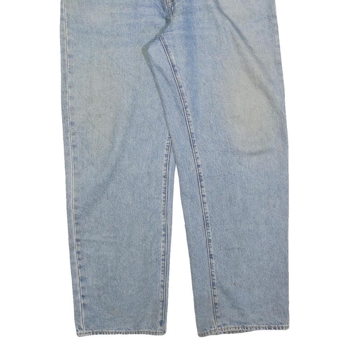 LEVI'S Mens Jeans Blue Loose Straight Denim Medium W40 L32 Classic Vintage Zip