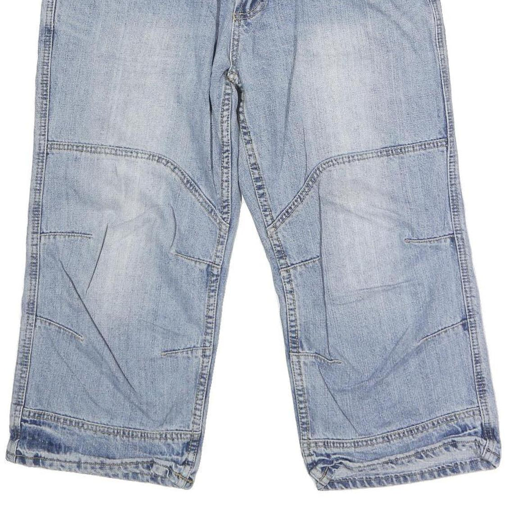 SOUTHERN Mens Shorts Blue Denim Casual M W36 Relaxed Fit Cotton