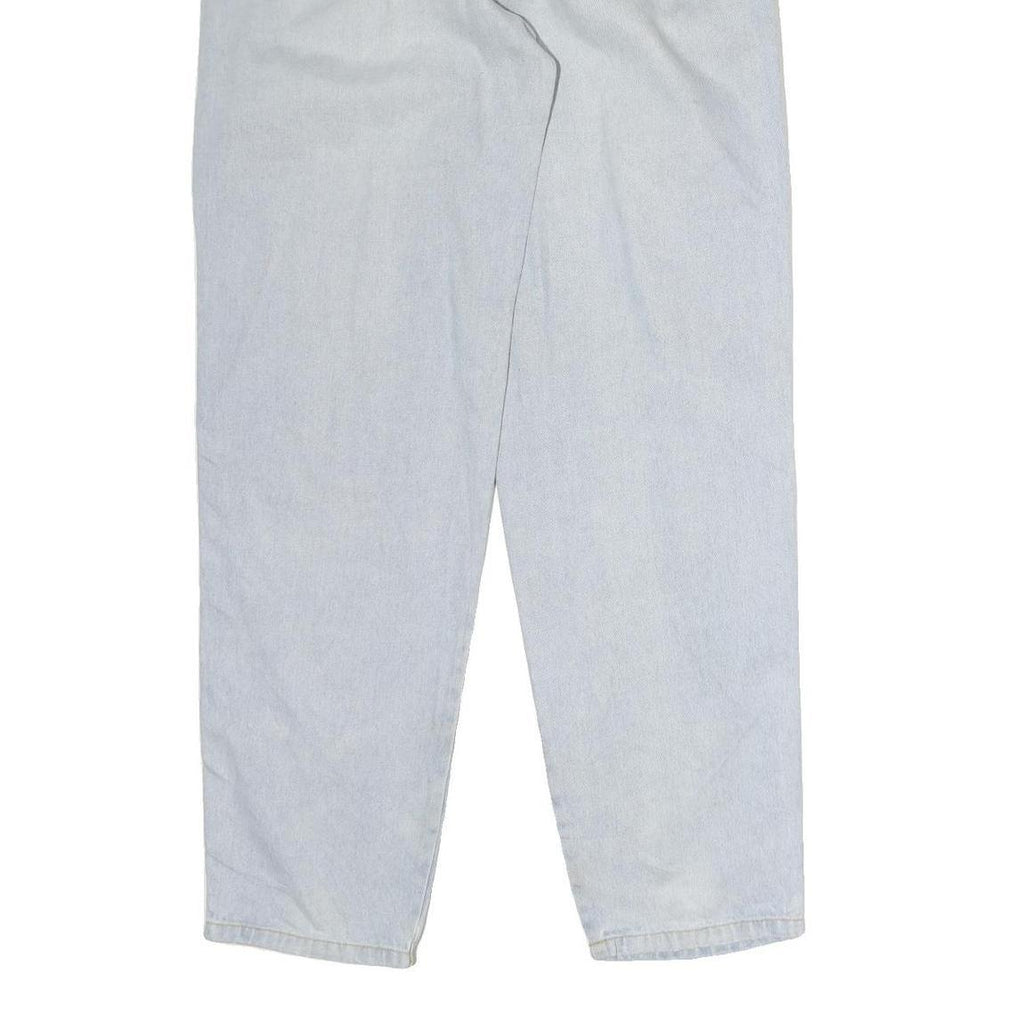 Mens Light Blue Regular Fit Straight Leg Denim Jeans W30 L33 Racing Graphic