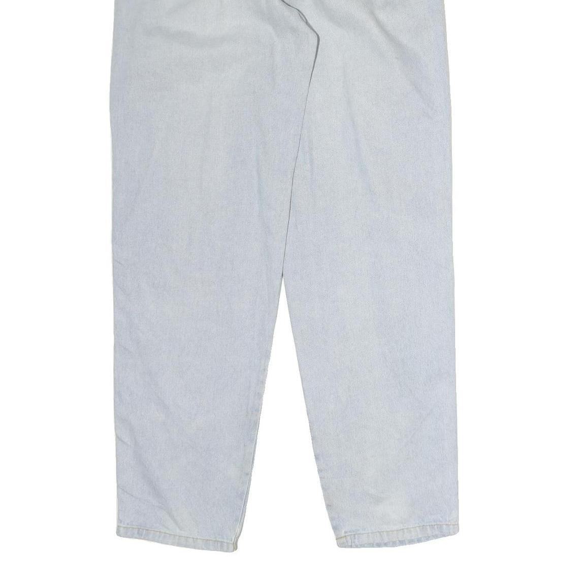 Mens Light Blue Regular Fit Straight Leg Denim Jeans W30 L33 Racing Graphic