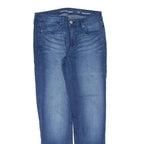 CALVIN KLEIN JEANS Womens Jeans Blue Slim Skinny Stone Wash W30 L30