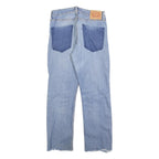 LEVI'S 514 Classic Mens Jeans Blue Classic Straight Denim Medium W30 L27 Zip