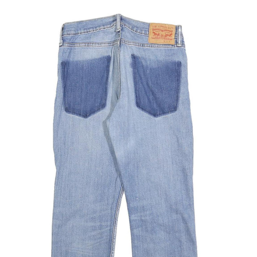 LEVI'S 514 Classic Mens Jeans Blue Classic Straight Denim Medium W30 L27 Zip