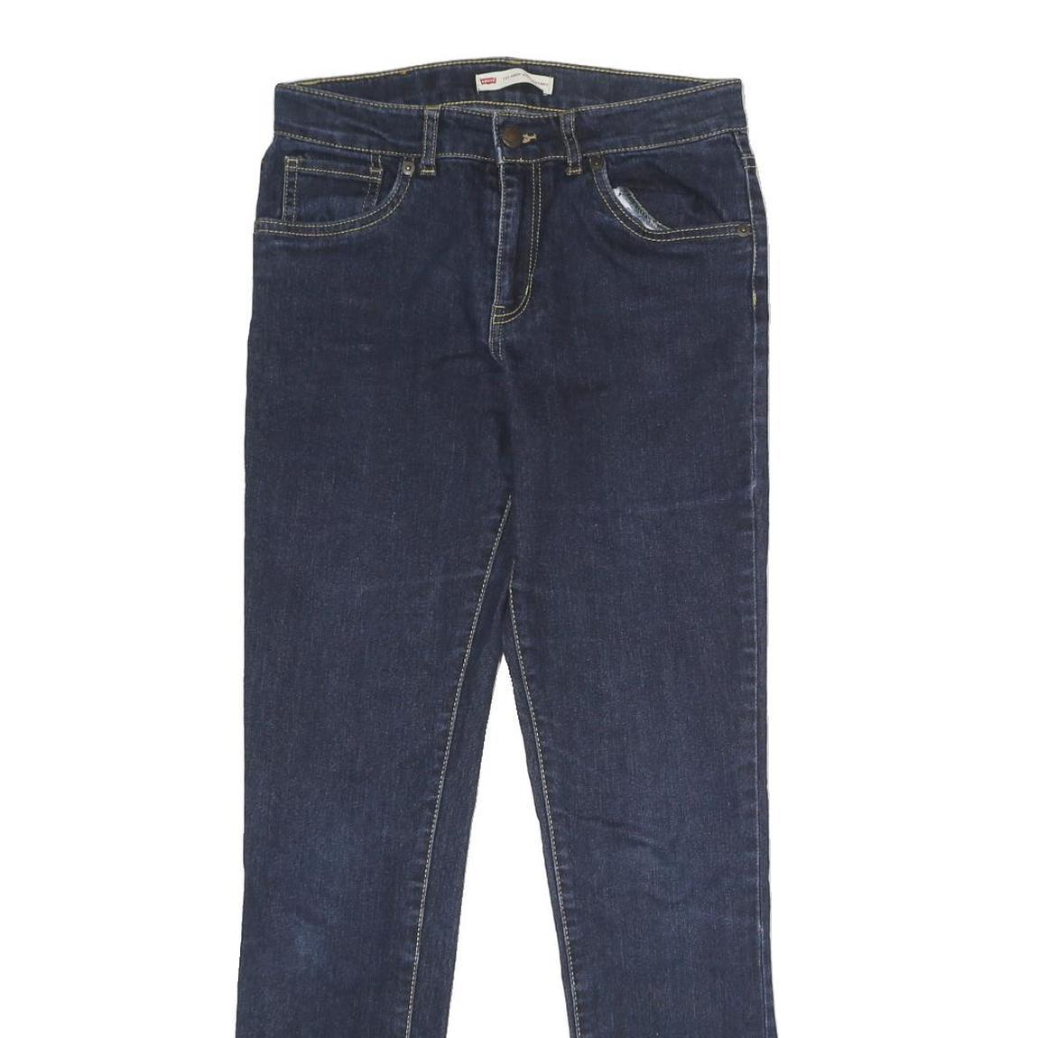 LEVI'S 721 Womens Slim Blue Denim Medium W28 L28 Slim Fit Jeans