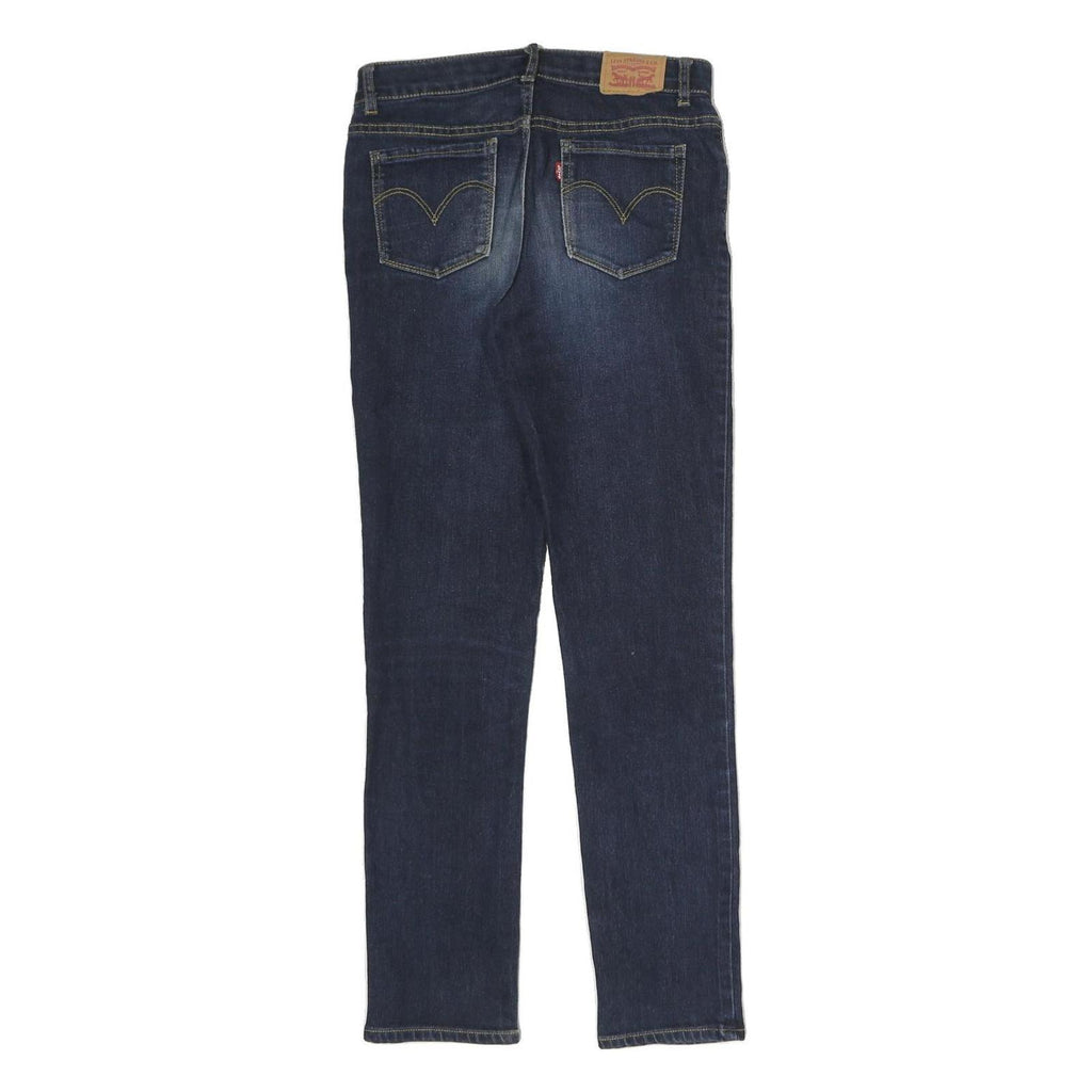 LEVI'S 721 Womens Slim Blue Denim Medium W28 L28 Slim Fit Jeans