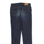 LEVI'S 721 Womens Slim Blue Denim Medium W28 L28 Slim Fit Jeans