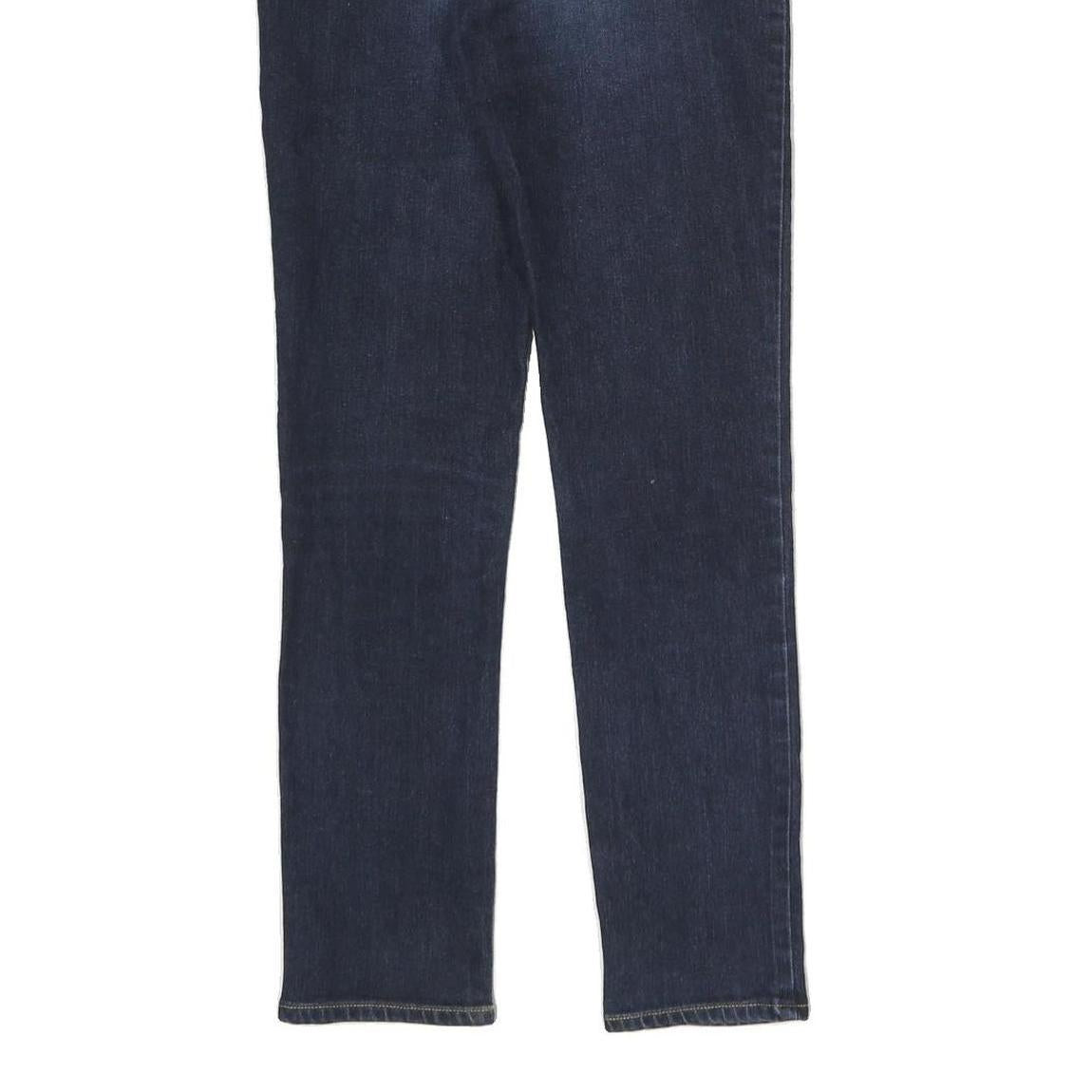 LEVI'S 721 Womens Slim Blue Denim Medium W28 L28 Slim Fit Jeans