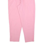 JACLYN SMITH Womens Polyester Blend Pink Relaxed Tapered Trousers W30 L30
