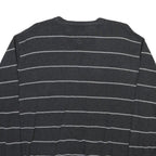 TOMMY HILFIGER Mens Grey & Light Grey Patterned V Neck Basic Knit 2XL Jumper