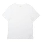 BOSS Womens White Classic T-Shirt XL Short Sleeve V-Neck Cotton Blend