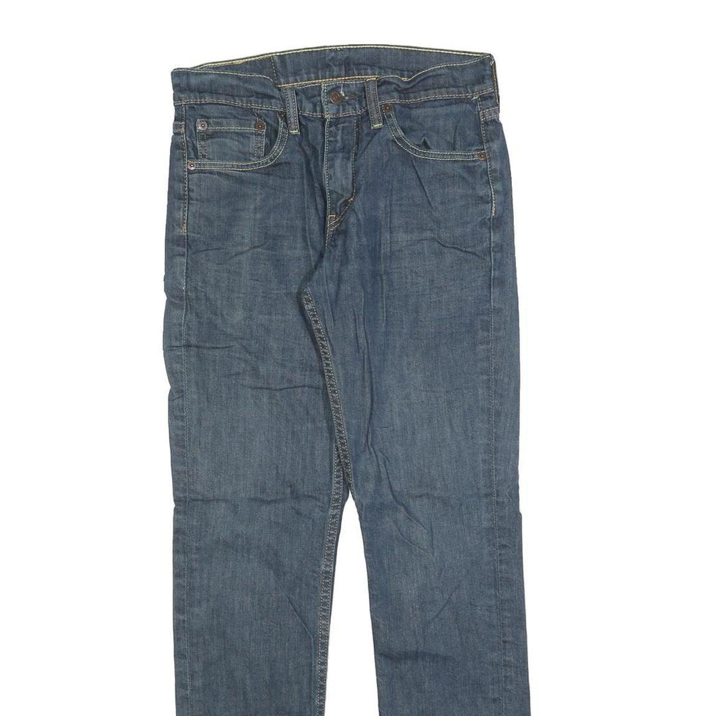 LEVI'S 511 Slim Mens Jeans Blue Slim Skinny Denim Medium W29 L32 Classic Fit Zip