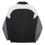 NFL Mens Black White & Grey Zip Up Polyester Track Jacket XL Sportswear