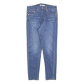 LEVI'S Womens Jeans Blue Slim Skinny Denim Medium W28 L26 Stylish Zip Closure