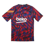 NIKE Mens Red & Blue Graphic Football Shirt S Short Sleeve Crew Neck Rakuten