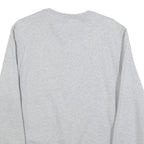 CHAMPION Womens Grey Sweatshirt Crew Neck M Cotton Blend Logo Pullover