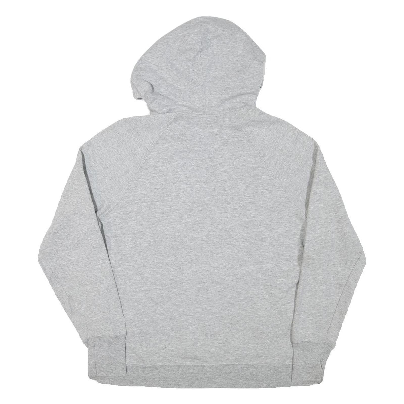 CHAMPION Womens Grey Hoodie L Classic Logo Pullover Casual Sweatshirt