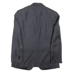 Mens Blazer Jacket Grey Wool L