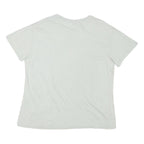 THE ROLLING STONES Womens White Graphic T-Shirt 2XL Short Sleeve Crew Neck Band