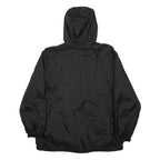 DICKIES Mens Black University Of Houston Nylon Zip Hooded Jacket L Plain