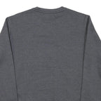 CHAMPION Mens Grey Cotton Blend Crew Neck S Logo Sweatshirt Casual Pullover