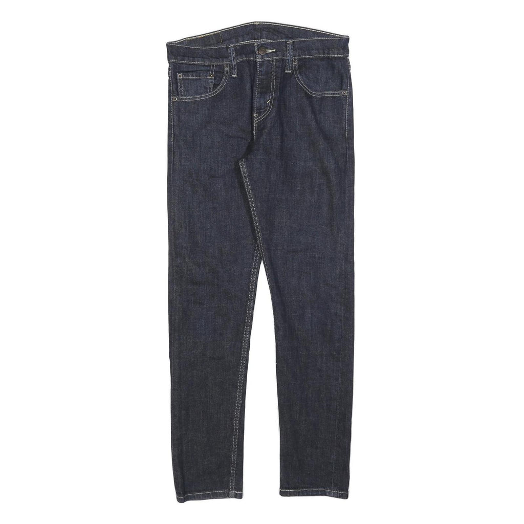 LEVI'S 508 Tapered Mens Jeans Blue Slim Tapered Denim Raw W28 L30
