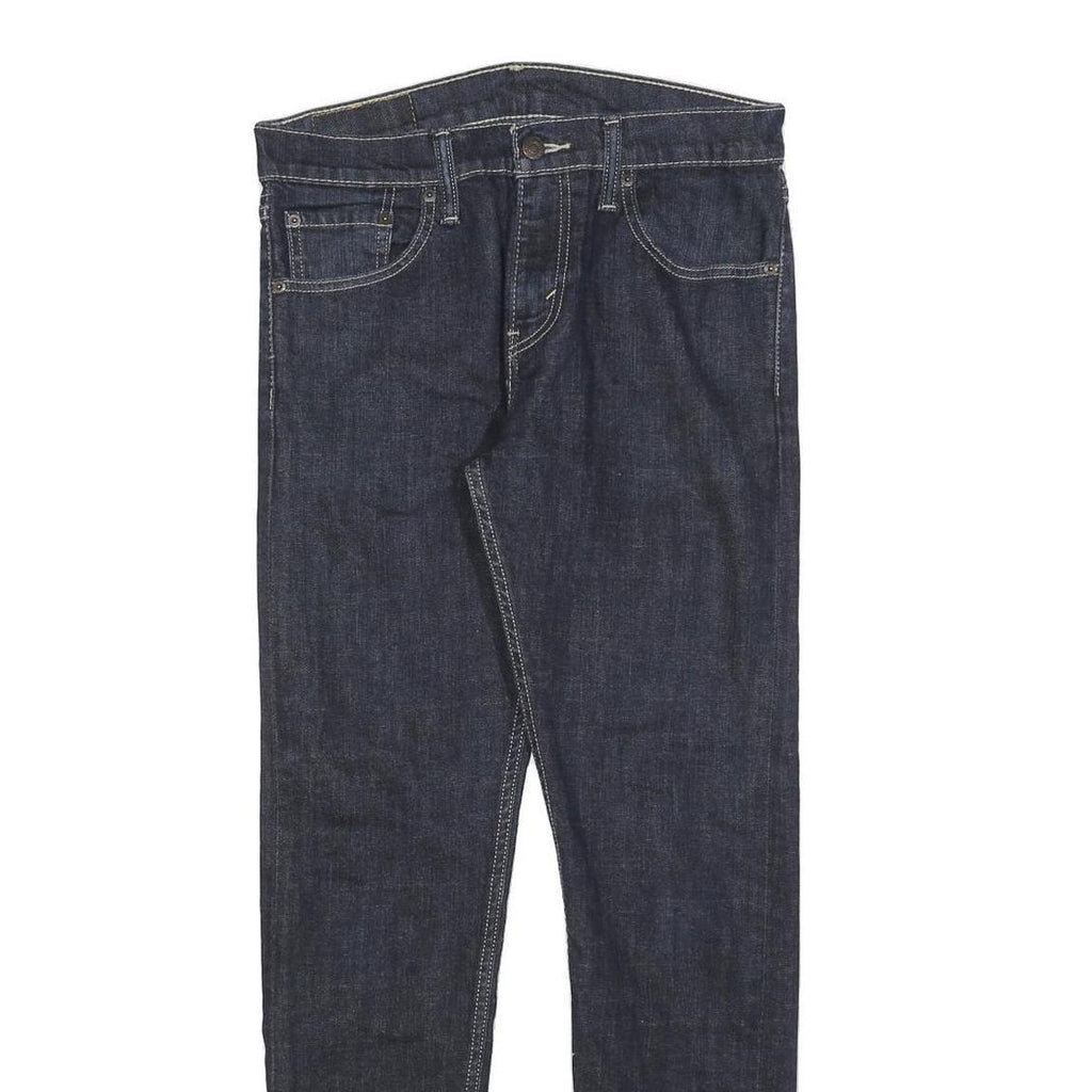 LEVI'S 508 Tapered Mens Jeans Blue Slim Tapered Denim Raw W28 L30