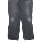 DICKIES Mens Relaxed Black Denim Jeans W30 L32 Workwear Zip Closure