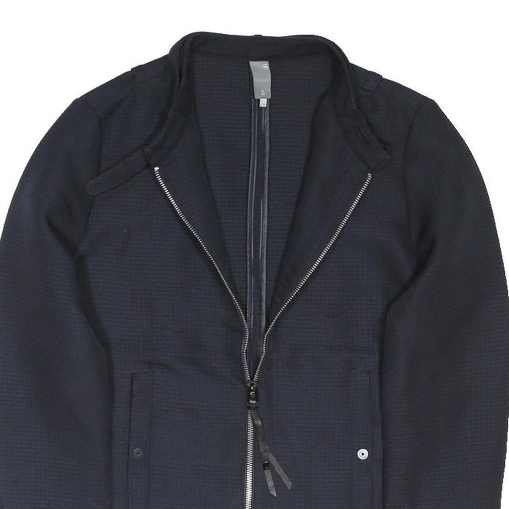 G-STAR Womens Black Zip Jacket M Polyester Blend Plain Contemporary Style