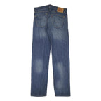 LEVI'S Mens Jeans Blue Regular Straight Denim Rinse W32 L33 Classic Fit Zip