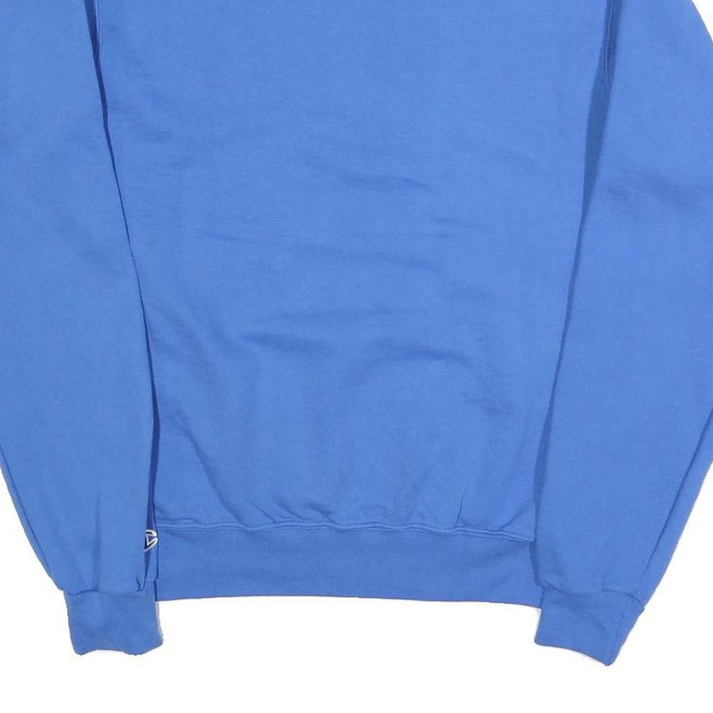 CHAMPION Mens Blue Capital City Track Club Crew Neck S Cotton Sweatshirt