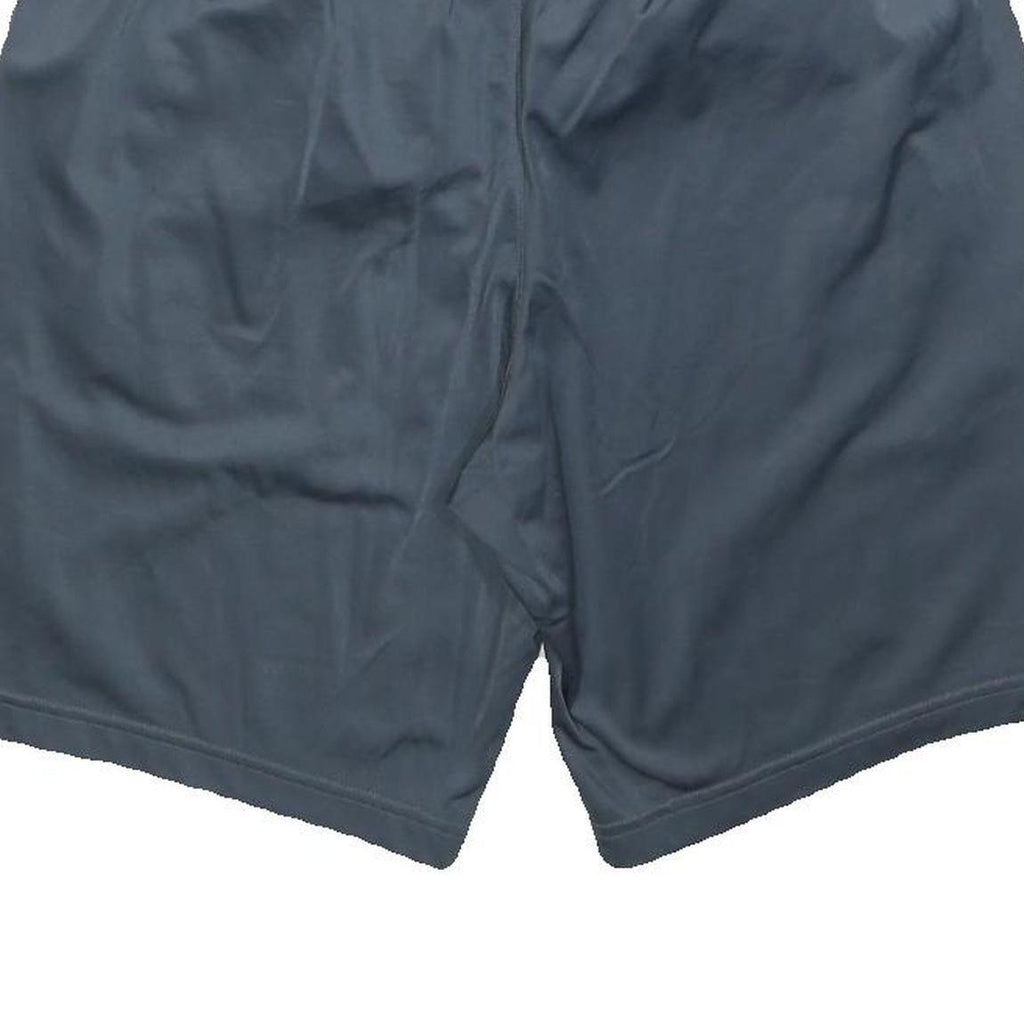 ADIDAS Mens Shorts Blue & Black Sports Casual M W30 Athletic Activewear