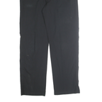 DICKIES Mens Cotton Blend Black Regular Fit Straight Leg Trousers W36 L32