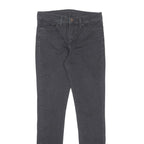 LEVI'S Womens Black Slim Skinny Denim Medium W28 L32 Stretch Cotton Blend Jeans