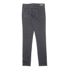 LEVI'S Womens Black Slim Skinny Denim Medium W28 L32 Stretch Cotton Blend Jeans